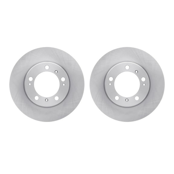 Dynamic Friction Company Front Brake Rotors 6002-02017