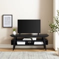 thumbnail image 4 of 47" Japandi Solid Wood TV Stand - Black, 4 of 7