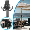 Beach Umbrella Hook Non Slip Backyard Umbrella Hook With 6 Hooks