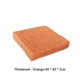 thumbnail image 2 of Cojín cuadrado para silla Billuyoard alfombrilla de esponja decorativa para sala de estar Naranja 40*40*3cm, 2 of 6