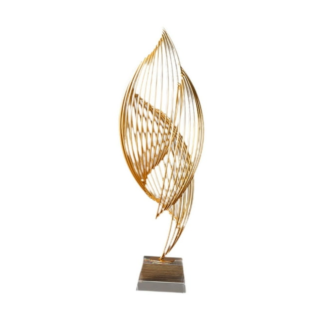 Estatua de arte moderno, decoración de mesa, centro de mesa, gabinete, escultura decorativa para entrada, mesa de centro, estantería para fiesta, sala Grande Claro
