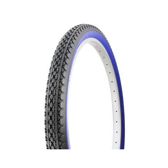 Tire Duro 26" x 2.125" Black/Blue Side WallHF-133.