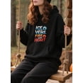 thumbnail image 3 of Cool Hockey Hoodie for Men and Women, Unisex Pullover Hooded Sweatshirt, Comfortable Cotton Poly Blend, Casual Everyday Streetwear, 3 of 5