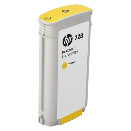 130 Ml Yellow Ink - HP 728 (F9J65A) Yellow Original Ink Cartridge, 130 mL