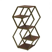 Hexagon Small Bookshelf by Drew Barrymore Flower Home