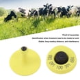 thumbnail image 4 of Livestock Cattle Ear Tags, Yellow Plastic Farm Animal Tags Animal Identification Ear Tags for Cattle Cow Pig Goat Sheep Farming Management, 4 of 8