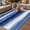 Blue, variant on Navy Blue Ombre Outdoor Rug for Patio/Deck/Porch, Non-Slip Large Area Rug 3 x 5 Ft, Modern Abstract Art Farmhouse Indoor Outdoor Rugs Washable Area Rugs, Reversible Camping Rug Carpet Runner