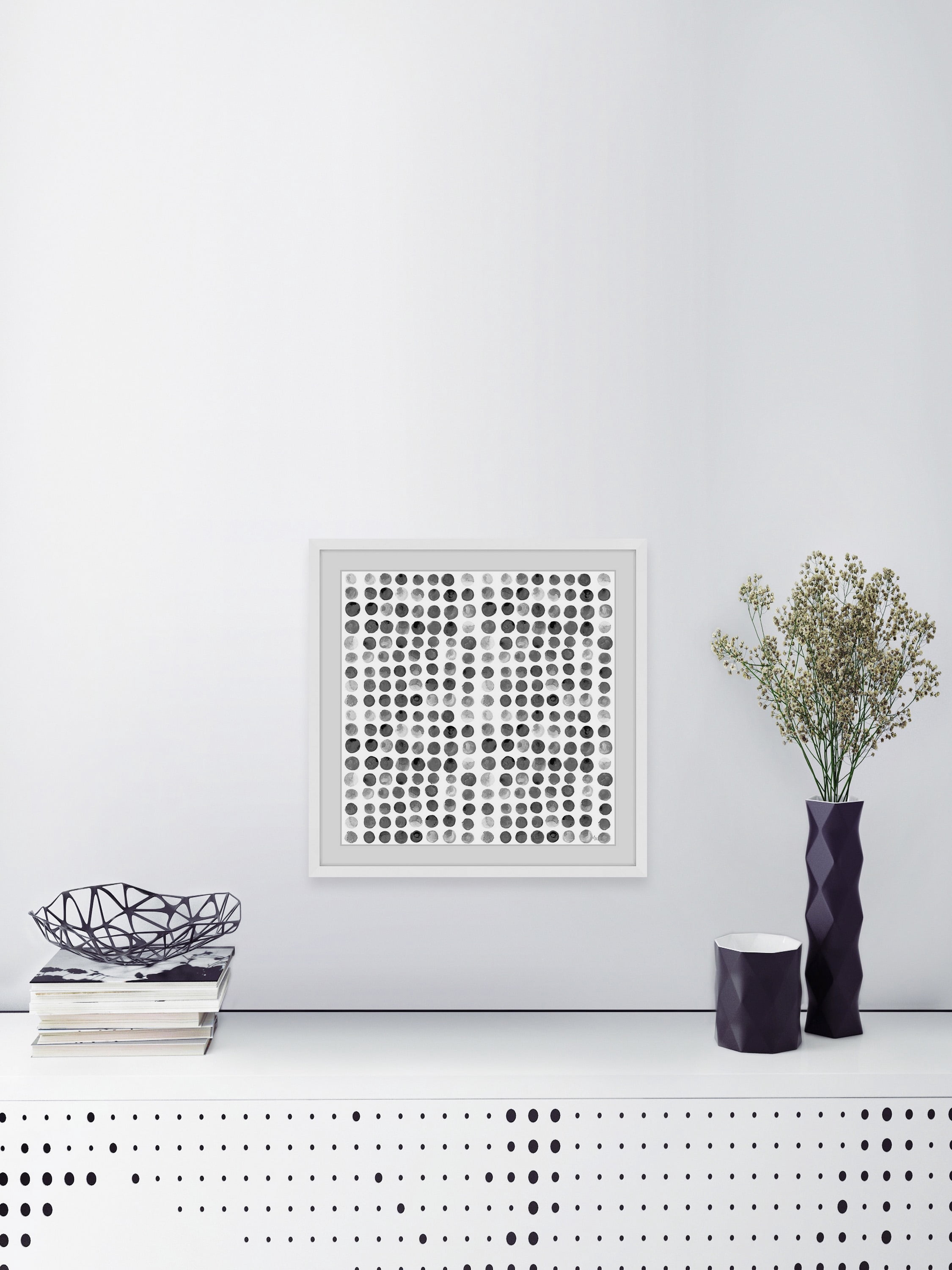 Marmont Hill Tightly Knit Framed Wall Art, 32" x 32"