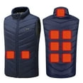 thumbnail image 2 of Cavosen Women Vest Top Sleeveless Electric Heated Vest with Battery Hooded Loose Jacket Windproof Warm Fall Outerwear, 2 of 8