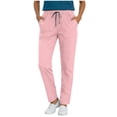 thumbnail image 6 of Xuniizn Scrub Pants for Women Drawstring Mid Rise Soft Stretchy Multi Pockets Medical Nursing Uniform Scrubs Bottoms, XS-2XL, 6 of 9