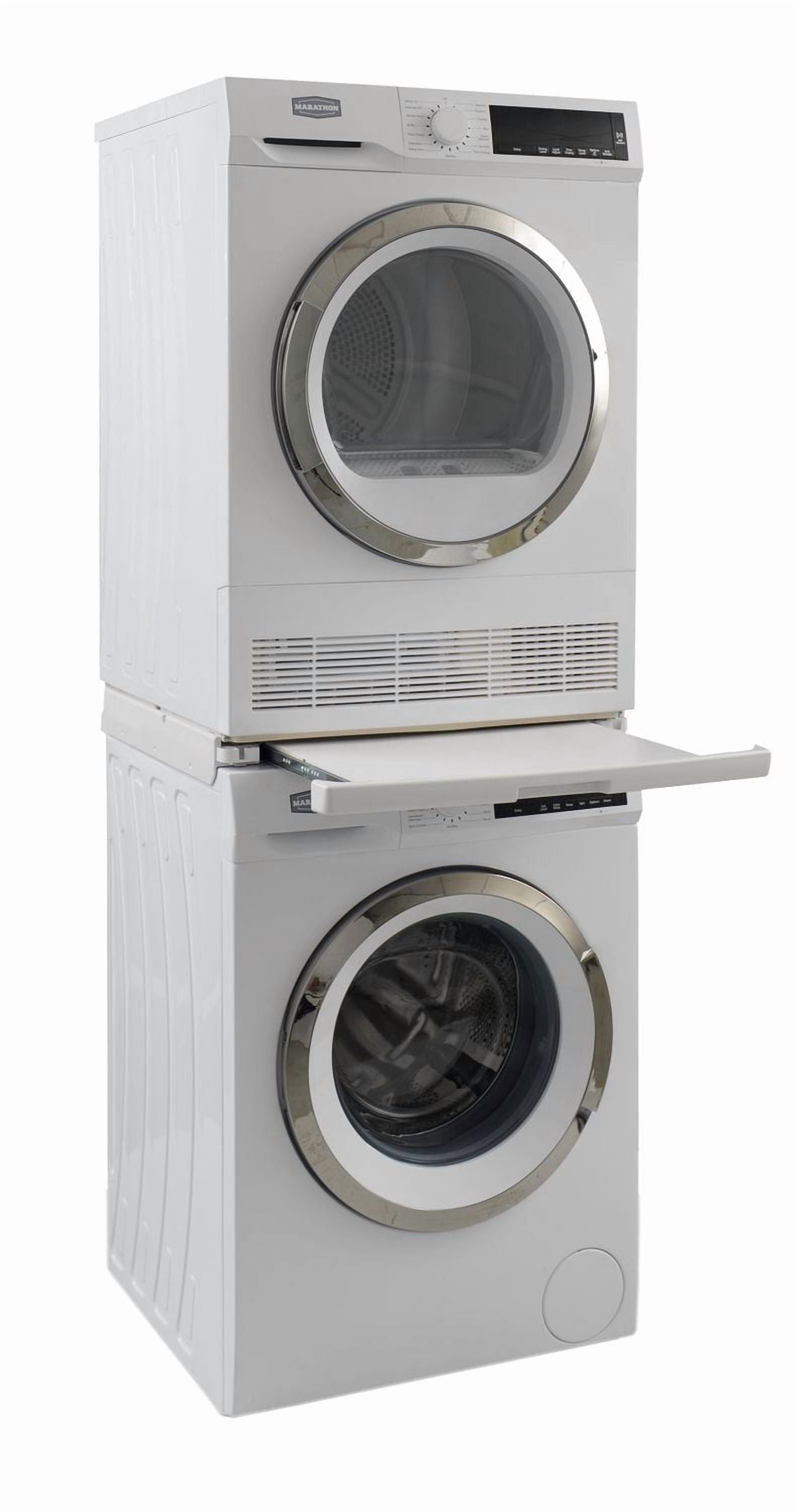 Marathon Deluxe 24" White Front Load Washing Machine