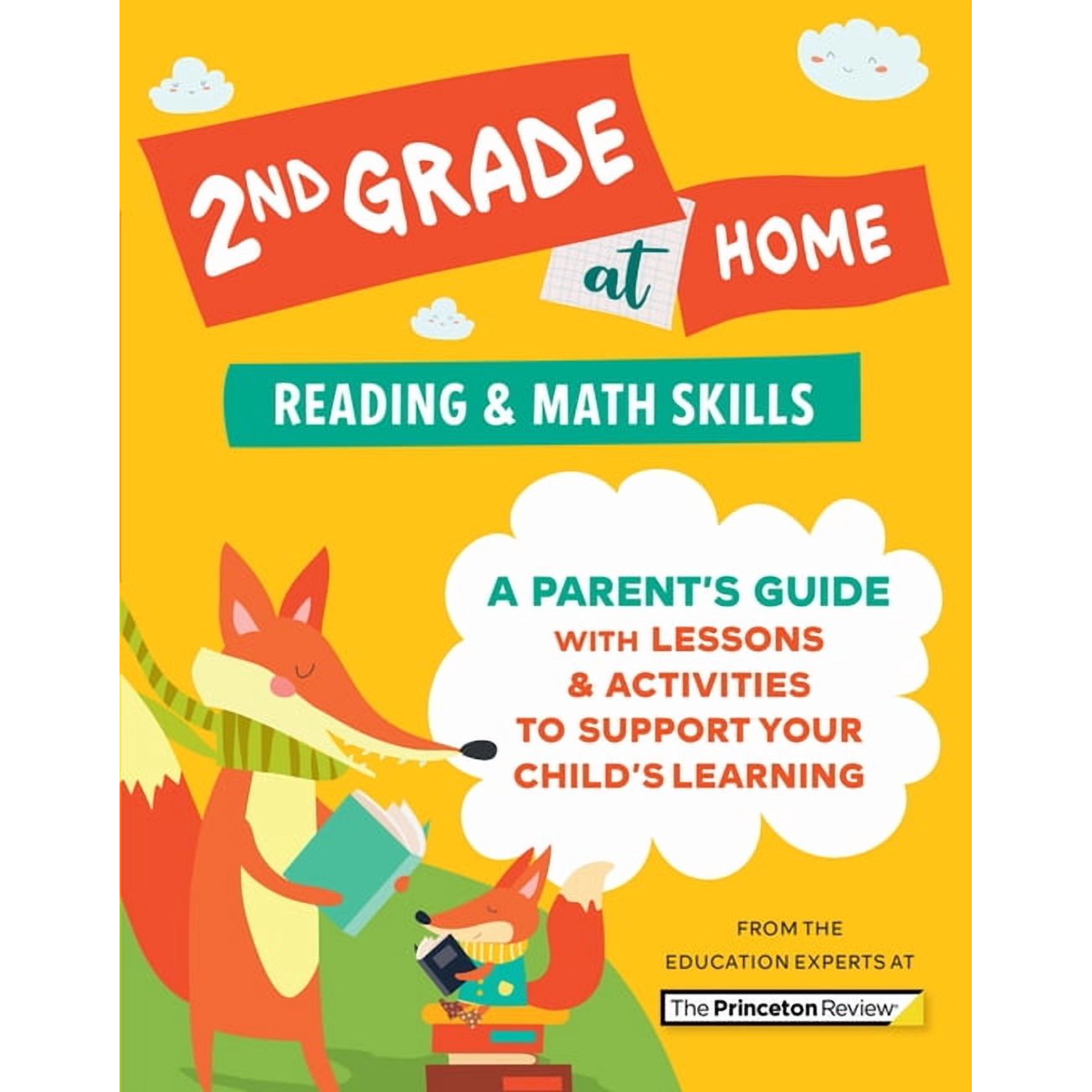 Learn at Home: 2nd Grade at Home: A Parent's Guide with Lessons & Activities to Support Your Child's Learning (Math & Reading Skills) (Paperback)