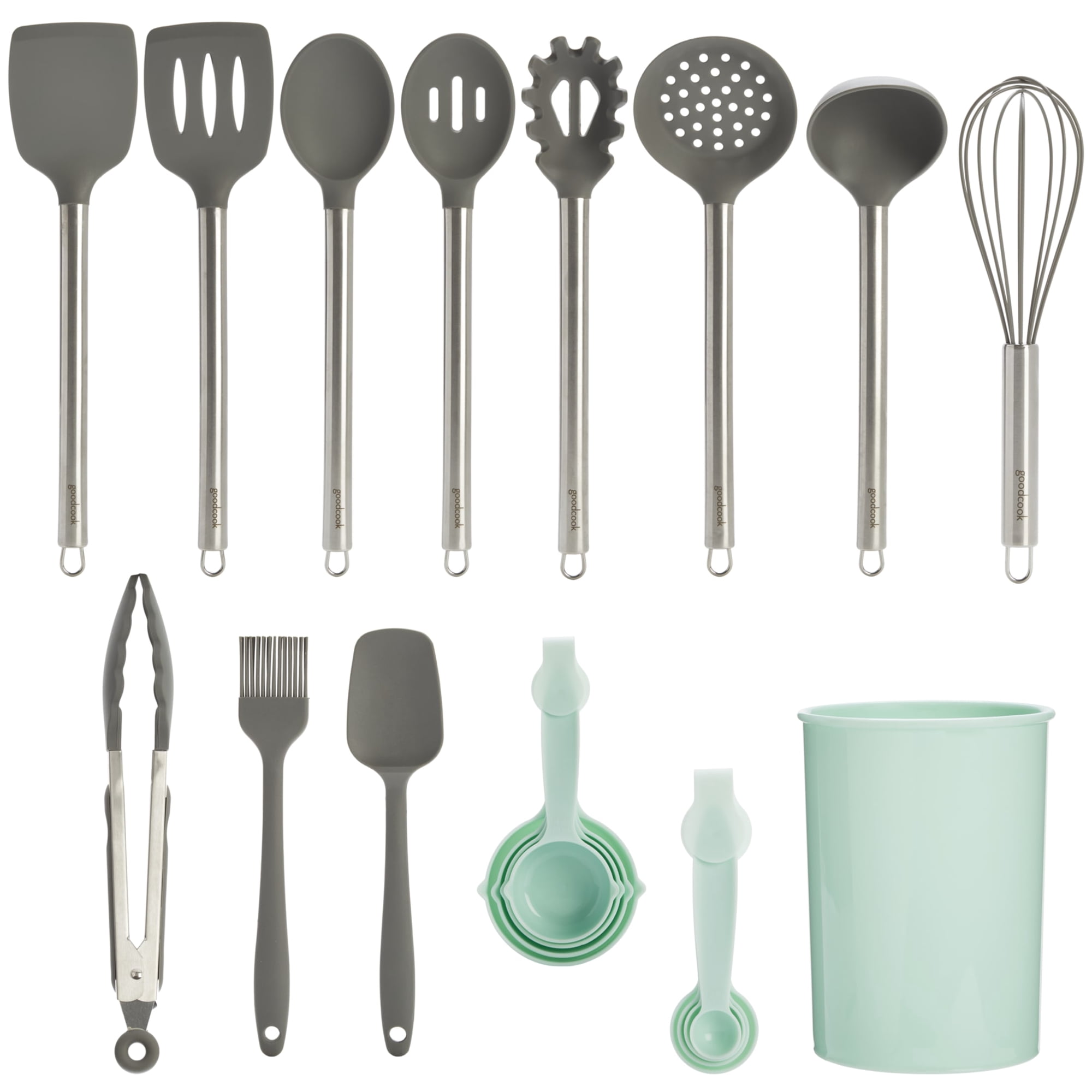 GoodCook PRO 20 Piece Kitchen Tools & Gadget with Crock Set