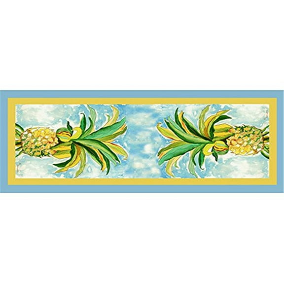 Betsy Drake RN400 13 x 36 in. Pineapple Table Runner