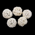 thumbnail image 5 of 50x Rattan Wicker Balls Decorative, Orbs Balls Decorative, Twig Balls Vase Filler, Rattan Balls for Bowls, Bird Toys, Garden, Party, Wedding, 3cm,5cm, 5 of 10