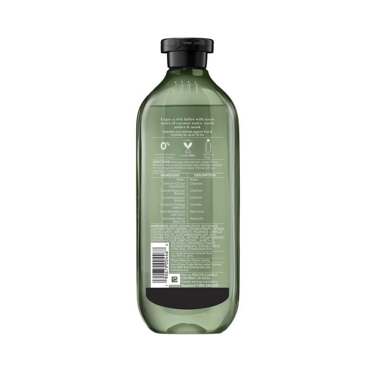 Herbal Essences Smooth + Shine Hemp Sulfate Free Shampoo, 13.5 fl