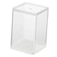 thumbnail image 2 of Vitrina acrílica, soporte a prueba de polvo, soporte de pie, caja de encimera, gabinete de polvo, vitrina pequeña para figuras de acción, Juguetes Zulema estante de exhibición, 2 of 6