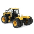 thumbnail image 4 of Mobile Track Solutions 3630 Switchback Articulating Tractor with Dual Wheels Yellow 1/50 Diecast Model by SpecCast, 4 of 7