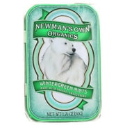 Newman'S Own Organics Mints Organic Wintergreen, 1.65 Oz