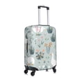 thumbnail image 3 of Easygdp Goose and Doodle Flowers Print Elastic and Washable Suitcase Protective Cover with Hidden Zipper Fits 18-32 inch Luggage -Medium, 3 of 9