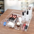 thumbnail image 3 of CNKOO 16pcs Drawer Organizer Set Plastic Storage Bins for Bathroom Bedroom Organizer, 3 of 6