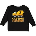 thumbnail image 3 of Inktastic 2nd Birthday Construction Truck, Cement Mixer 2 Years Old Boys or Girls Long Sleeve Toddler T-Shirt, 3 of 5