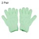 thumbnail image 3 of Guantes de limpieza de polvo Uxcell, mitones de microfibra, verde menta, 2 pares, 3 of 5