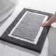 thumbnail image 1 of Alfombra de baño antideslizante, 40 x 60 cm, gris, alfombra de baño de microfibra suave, alfombra de ducha absorbente, lavable a máquina, 1 of 1