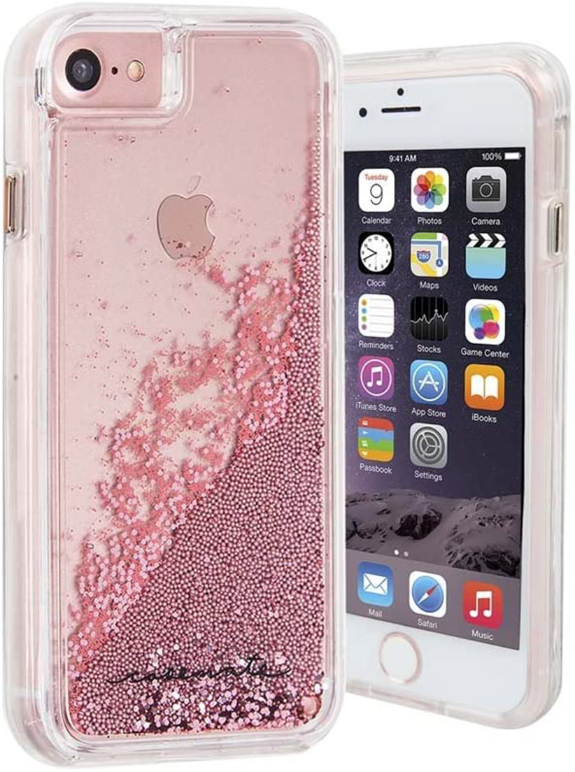 Case-Mate Waterfall Glitter case for Apple iPhone 8/7/6S/6 with Flowing
