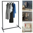 thumbnail image 4 of Loyalheartdy Industrial Pipe Garment Rack Black Freestanding Clothes Rack Storage Hanging Stand Clothing Display Holder 51" Tall, 4 of 12