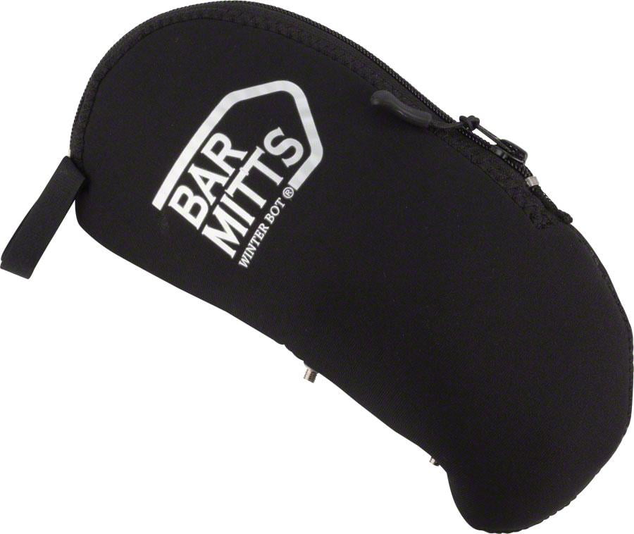 Bar Mitts Winter Bot Pogie Water Bottle Mitten: Black by Bar Mitts
