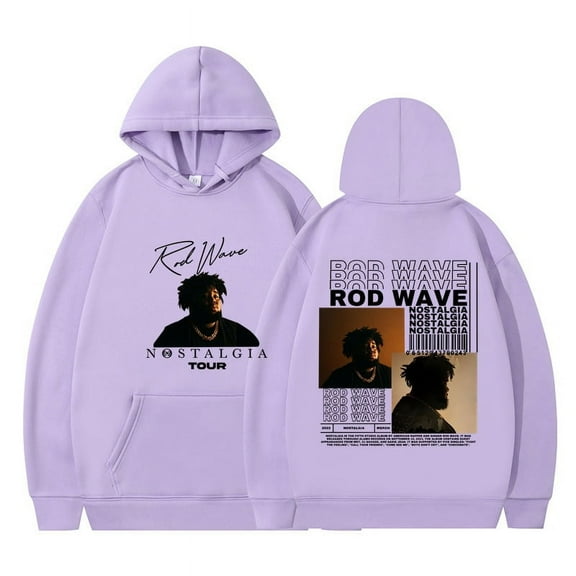 Rod Wave Men's And Women's Hip-Hop Hoodie Nostalgic Tour Shirt Sweatshirt Hoodie-sinku