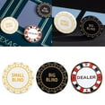 thumbnail image 2 of Big Blind and Small Blind Poker Button Poker Mens Gift for Poker Game Part Set, 2 of 10
