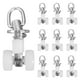 thumbnail image 1 of 20 deslizadores de riel para cortina con ruedas dobles, rodillos deslizantes, 1 of 3
