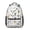 Police and German, variant on Police and Sheriff Yellow Pattern Backpack for School, Cute School Bag with Adjustable Shoulder Straps and Padded Back, 15.3"x11"x6.7"