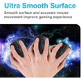 thumbnail image 4 of Large Extended Gaming Mouse Pad with Stitched Edges, Non-Slip Waterproof Rubber Base Mouse Pad for Office, Computer, Keyboard, Laptop and Home Desk Pad 35.4 x 15.7 x 0.12 Inch (Nebula Starry Sky), 4 of 6