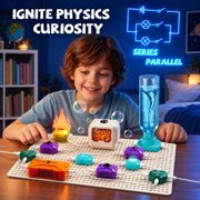 Electronics Circuit Kit, 53PCS Science Experiment Set with 150+ Projects STEM