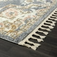 thumbnail image 3 of Luxe Weavers Gray 6x9 Southwestern Medallion Area Rug, Stain Resistant Fringe Carpet, 3 of 8