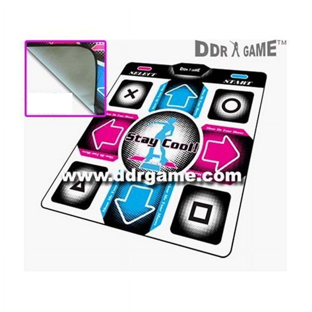 DDRGame, PS2 Dance Pad, Non-Slip, Arcade Size with 8 Arrows
