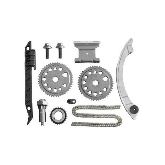 Front Timing Chain Kit - Compatible with 2007 - 2008 Pontiac G5 2.2L 4-Cylinder VIN F DOHC