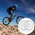 thumbnail image 4 of Bicycle disc brake disc 160mm, 2-pack stainless steel bicycle rotor with 12 screws, suitable for most bicycles, road bikes, mountain bikes, BMX mountain bikes (160mm), 4 of 7