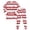 W7-Brick Red, variant on sdbrld Kids Fall Pajamas for Boys Girls Christmas Pajama Cute Xmas Graphics Shirt Long Sleeve and PJs Pants Two Piece Sleepwear Outfit Sets Red Sizes 5-6 Years