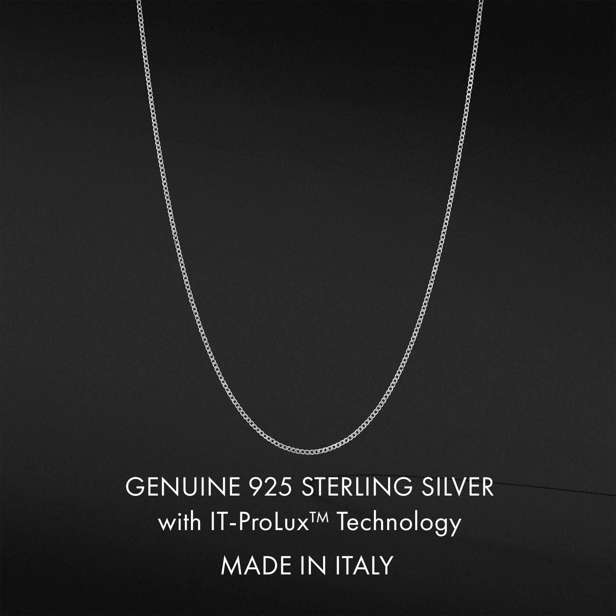 Italian 925 Sterling Silver Cuban Curb Link Chain Necklaces 2MM - 10.5MM, Solid 925 Italy, Next Level Jewelry