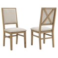 thumbnail image 1 of CROSLEY CF501317-RB Joanna 2Pc Chaise Arrière Rembourrée Set- 2 Chaises Rembourrées, 1 of 2