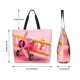 thumbnail image 5 of Fotbe Colorful Cartoon Biplane Bolsa Tote Estética de Lona con Estampado para Mujer - Bolsa Reutilizable de Hombro Casual para Vacaciones, Compras, Trabajo y Gimnasio, 5 of 8