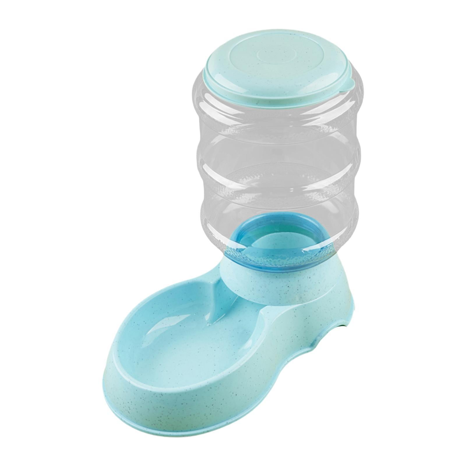 perfeclan Automatic Pet Feeder 3.8L Large Capacity for Cats Rabbits Puppy Dog Cat Feeding Device Clear Container for Business Work Accs blue feeding food