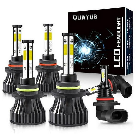 For Ford Explorer 2016-2017 2018 2019 Combo LED Headlight Fog Light Bulbs Kit