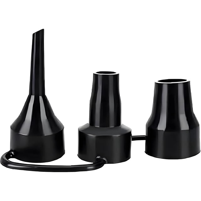 3 Size Air Pump Nozzles, Plastic Replacement Nozzles for Inflatable Mattress Pool Bounce Houses, Inflator Adapters Accessories