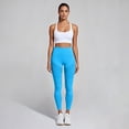 thumbnail image 6 of KDFJPTH Seamless Workout Lifting Leggings Yoga Sports Color Women's Fitness High Waist Running Yoga Pants, 6 of 7