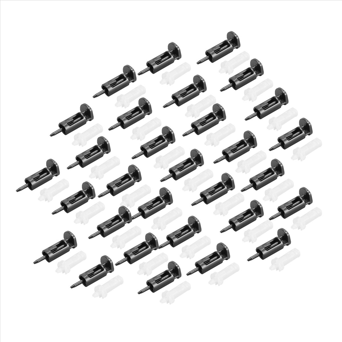 Black Plastic White, Mounting for CPU Cooler, 300 Pcs